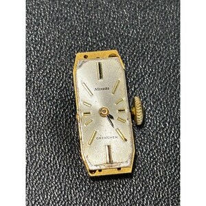 Bulova AK3 movement with Nivada dial women's watch, running image 4