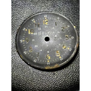 Bulova cal. 10BNCH movement with military dial image 2