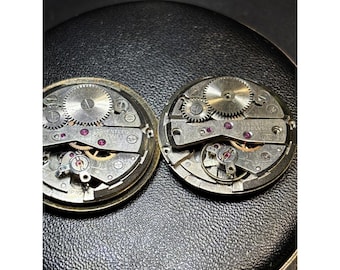 UTC-Unitime cal. 27 watch movements for parts/repair, new balance wheel