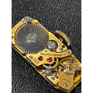 Bulova AK3 movement with Nivada dial women's watch, running image 2