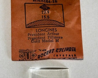 NOS SUC Rocket Crystal RMS164-16 for Longines vintage watch