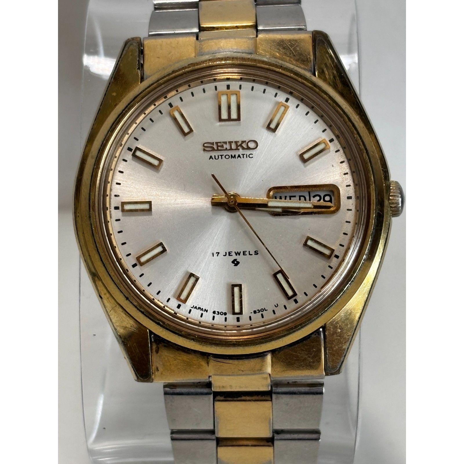 Seiko 17 Jewel Automatic Watch - Etsy