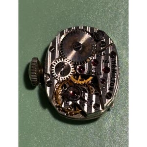 Movimiento de reloj Hamilton cal. 756 17j para mujer, piezas y reparación. imagen 2