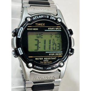 Vintage Timex Digital Watch Mens - Etsy