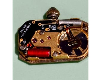 ETA cal. 280.002 watch movement with dial hands crown, working