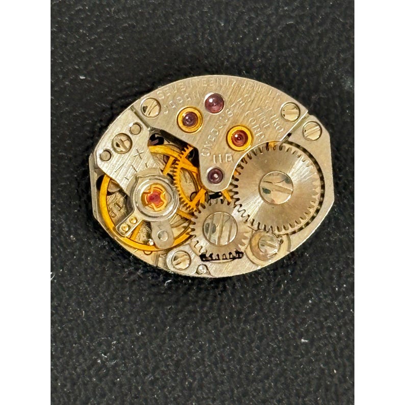 Seiko cal. 11A movement for vintage women's watch, spins image 1