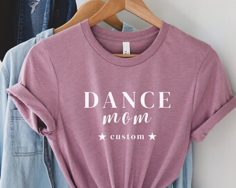 Personalisiertes Tanz Mom Shirt, individuelles Recital Tee