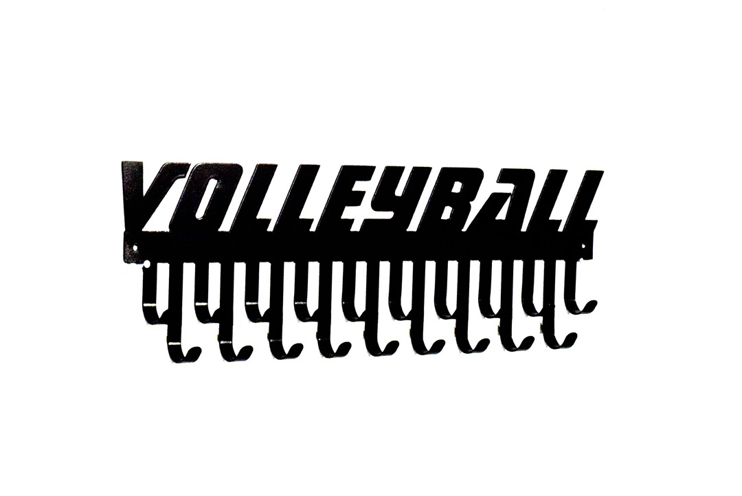 Volleyball Medals Holder Etsy