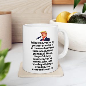 Greatest Grandpa Trump Mug Funny Political Gift