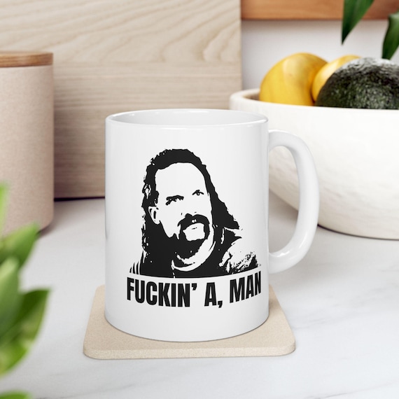 Mug Drôle Spaghetti And Meatballs Man - 10oz - Céramique Blanc - Cadeau Food Lover
