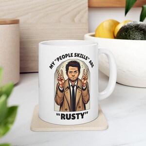Caneca Fonhark Sobrenatural Carry On My Wayward Son Café Caneca Fonhark Sobrenatural Carry On My Wayward Son Café