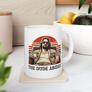The Dude Abides Mug - The Big Lebowski Inspired