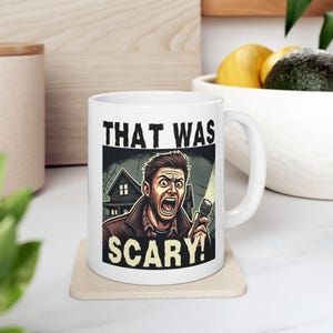 That Was Scary Dean Winchester Supernatural Mug