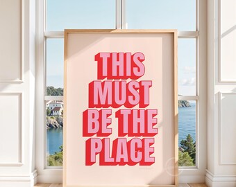 Arte de pared imprimible Descarga de decoración de pared Impresión de cita Impresión de arte digital Descarga instantánea Galería Póster de pared