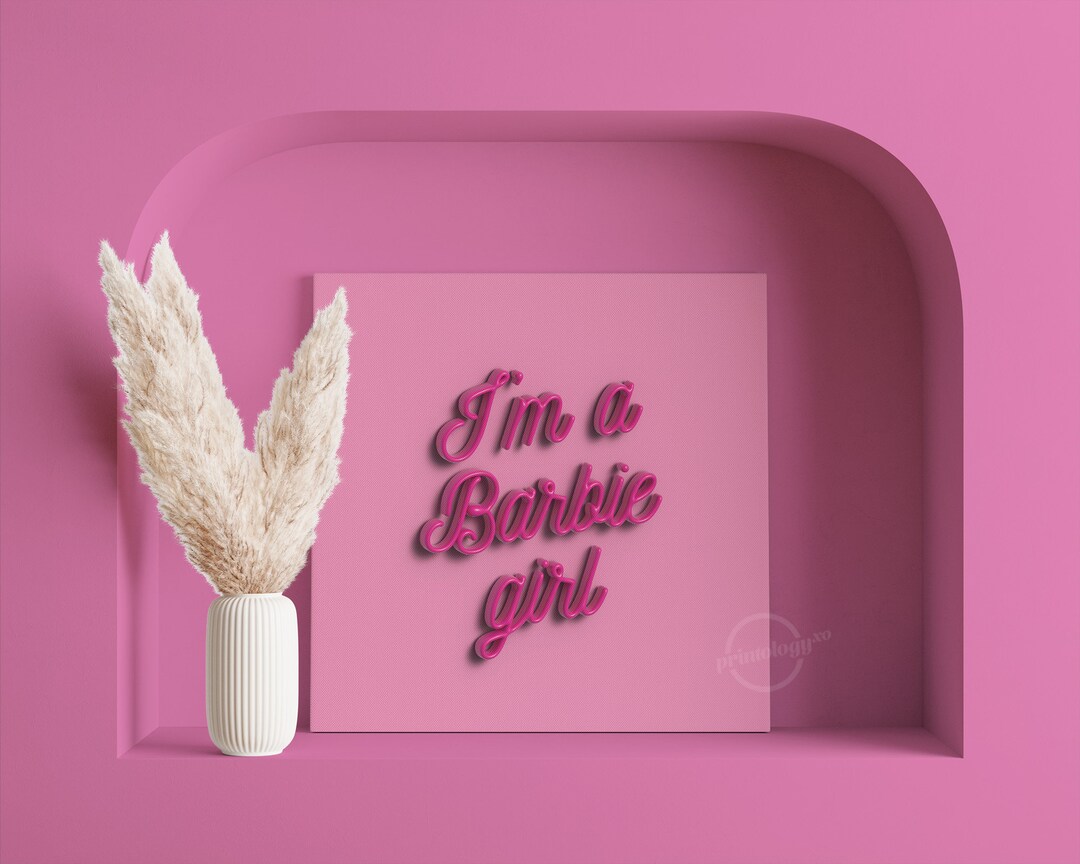 Trendy Pink Wall Art Printable Download Wall Decor Print Digital Square