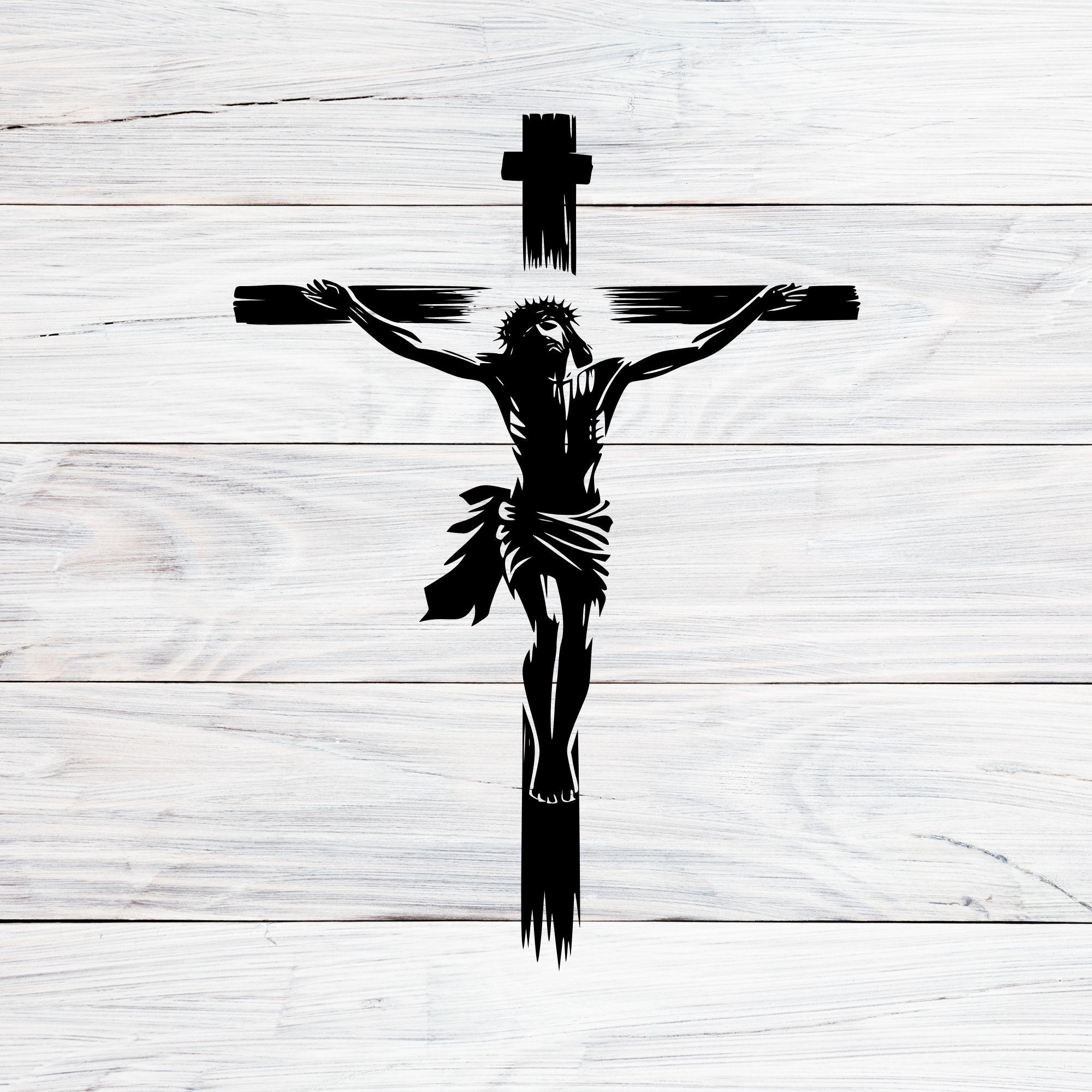 キリストの磔刑 モノクロリトグラフ キリストの磔刑 モノクロリトグラフ 美術品・アンティーク・コレクション