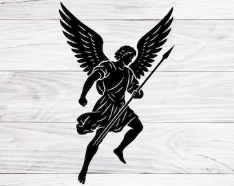 12/3迄お取置き大天使ミカエルP2317 A2 A4 2Lサイズ　他合計17点 大天使聖ミカエル（SVG）、槍を持った戦士天使（SVG）、キリスト教の