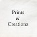 PrintsAndCreationz store logo