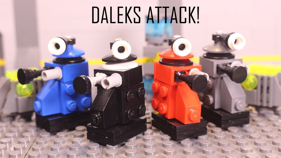 Lego Daleks Attack!!!