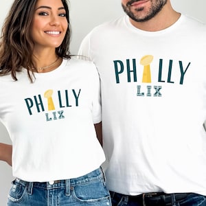 Philadelphia Eagles Super Bowl Shirt Super Bowl LIX Tshirt Football Game Day Shirt Sunday Funday Shirt Unisex Philly Lombardi Trophy Shirt