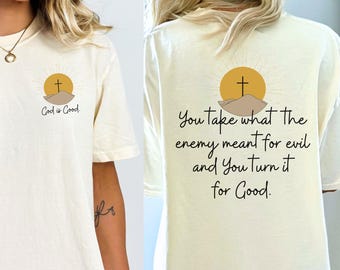 Comfort Colors Christian Shirt, Worship Music Lyrics Shirt, God is Good Shirt, Religious Christian Worship Music Shirt