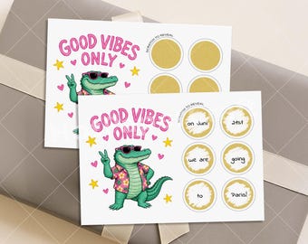 Personalisierter Geschenkgutschein zum Freirubbeln - Geburtstagsgeschenk - Rubbelkarte für besondere Anlässe