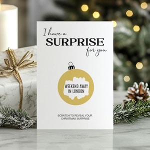 Biglietto di Natale gratta e rivela • biglietto con sorpresa • buono regalo • biglietto gratta e rivela • biglietto di Natale • biglietto di Natale / C46