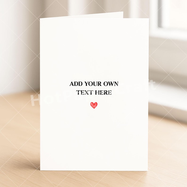 Custom Greeting Card for Any Occasion - Personalized Birthday Card image 1