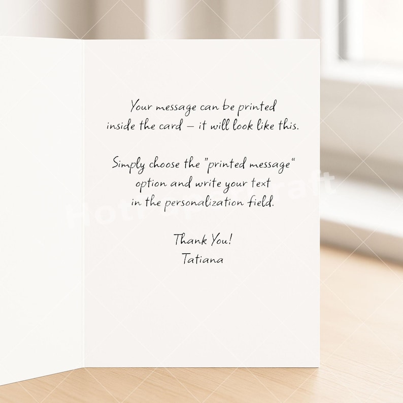 Custom Greeting Card for Any Occasion - Personalized Birthday Card image 3