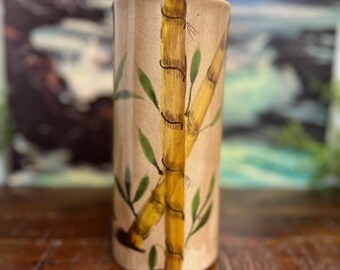 Tall Handmade Ceramic Candle Holder