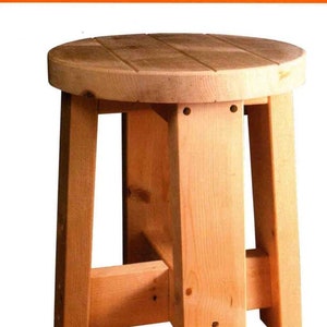 Garden chair plans PDF/PNG instant download
