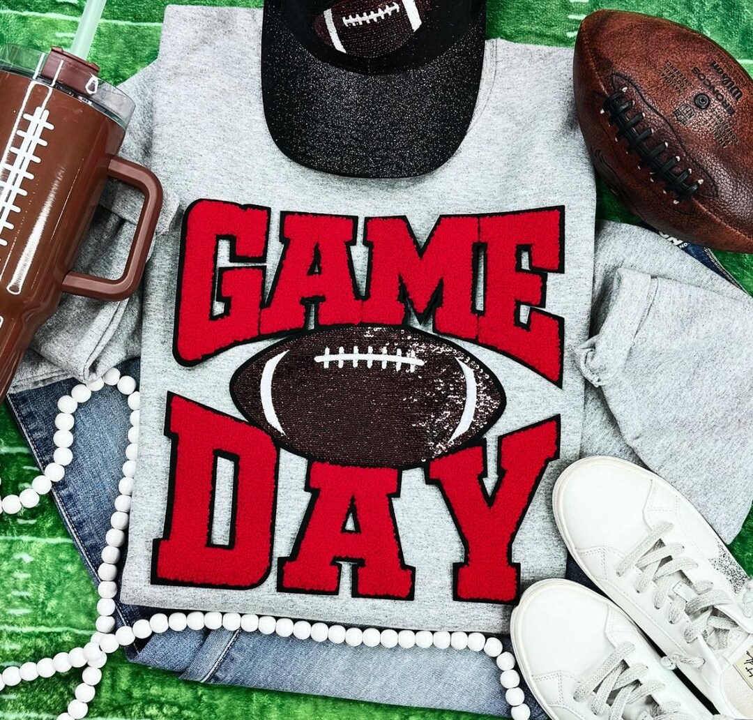 Game Day Football Corduroy Long Sleeve Jacket