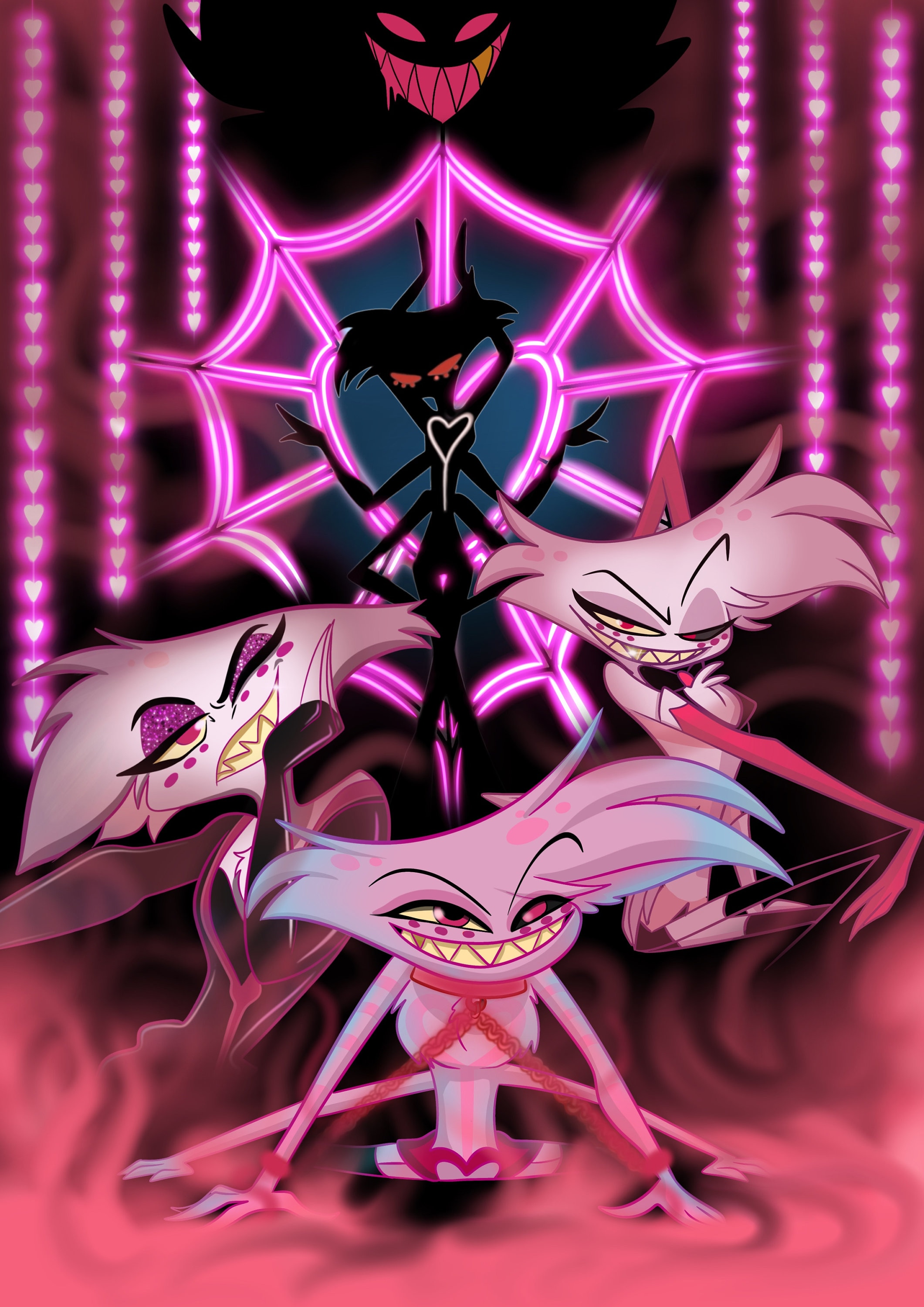 Angel Dust Hazbin Hotel Poster - Etsy Canada