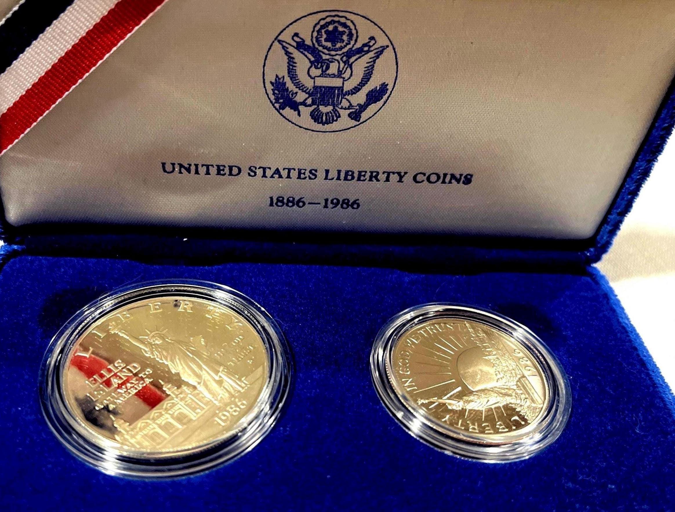 1986 liberty coins - Etsy 日本