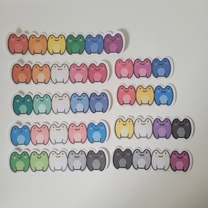 Sticker grenouille mignonne fierté LGBTQ+