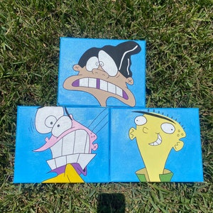 Ed, Edd & Eddy painting set