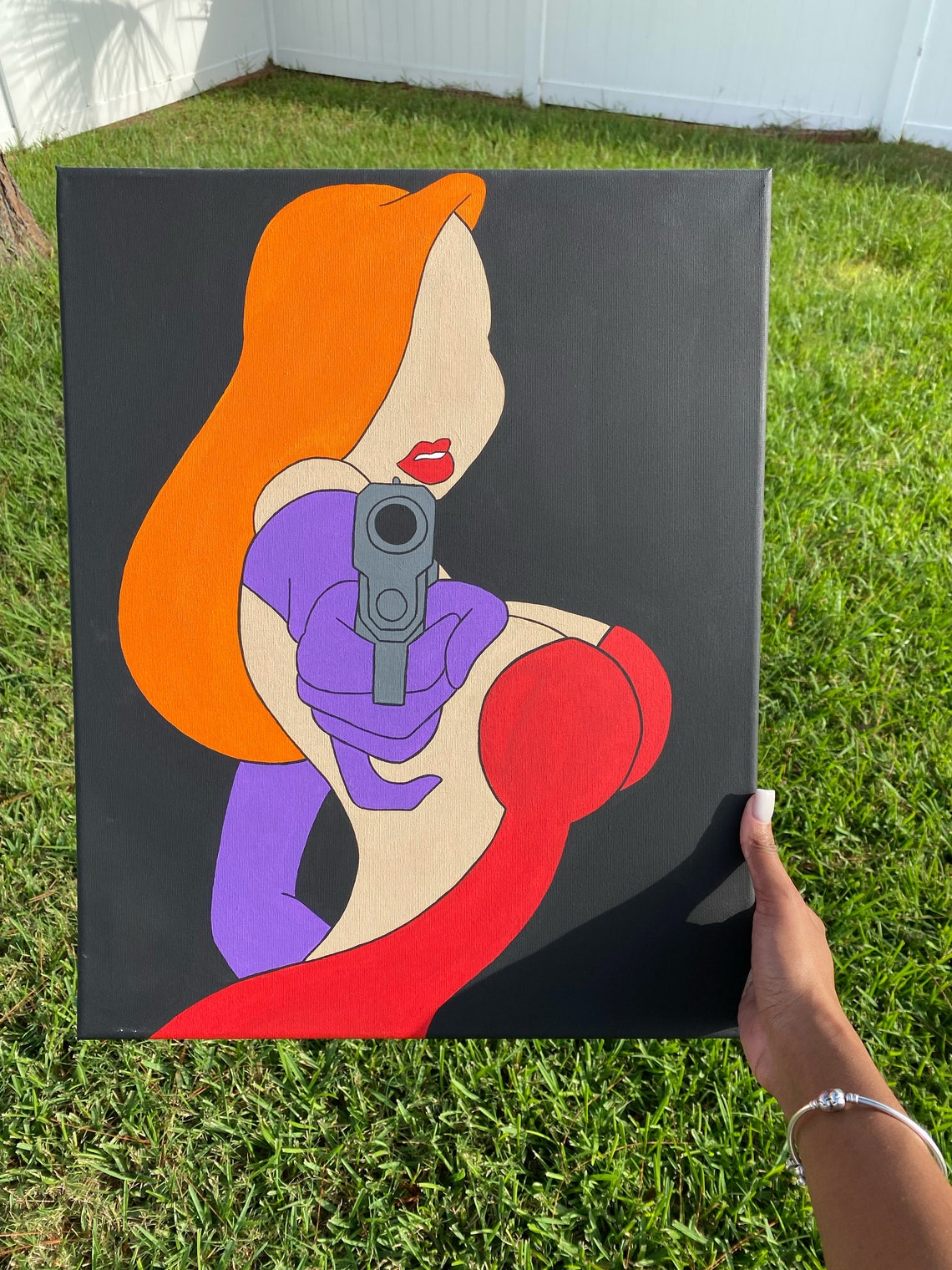 Jessica Rabbit Painting Jessica Rabbit Painting - Etsy
