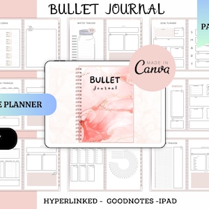 Bullet Journal | Digital Bullet Journal |  Digital Bujo | Journal Bujo| Best Digital Planner | Goodnotes Journal | iPad Bullet Journal
