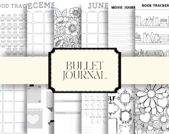 Bullet Journal digital / Plantilla imprimible de Bujo para Goodnotes y iPad (PDF)