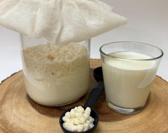 Live Organic Milk Kefir grains 1 Tablespoon Probiotic Culture Starter