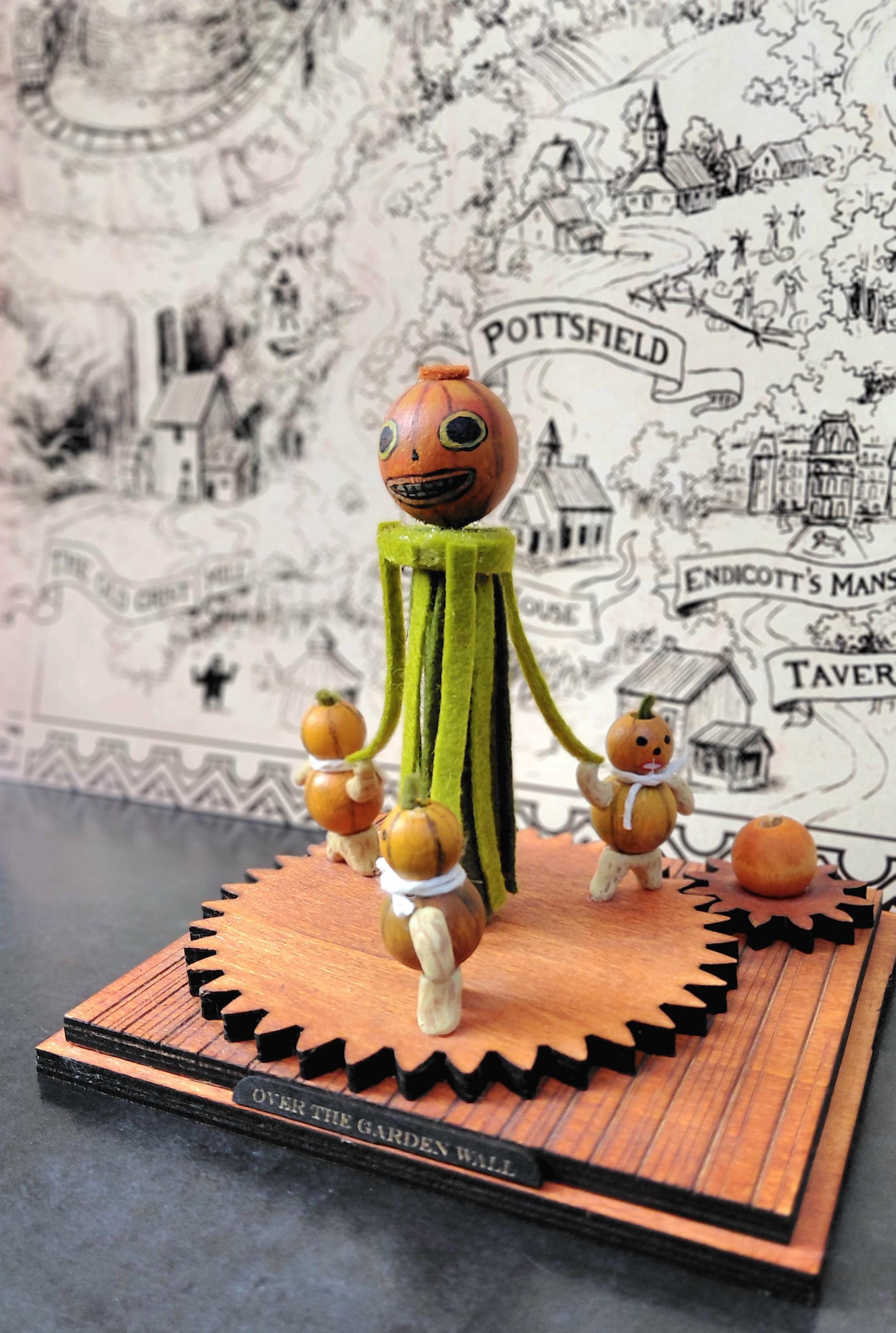 Over the Garden Wall Automata: Pottsfield Enoch & Pumpkins Kinetic