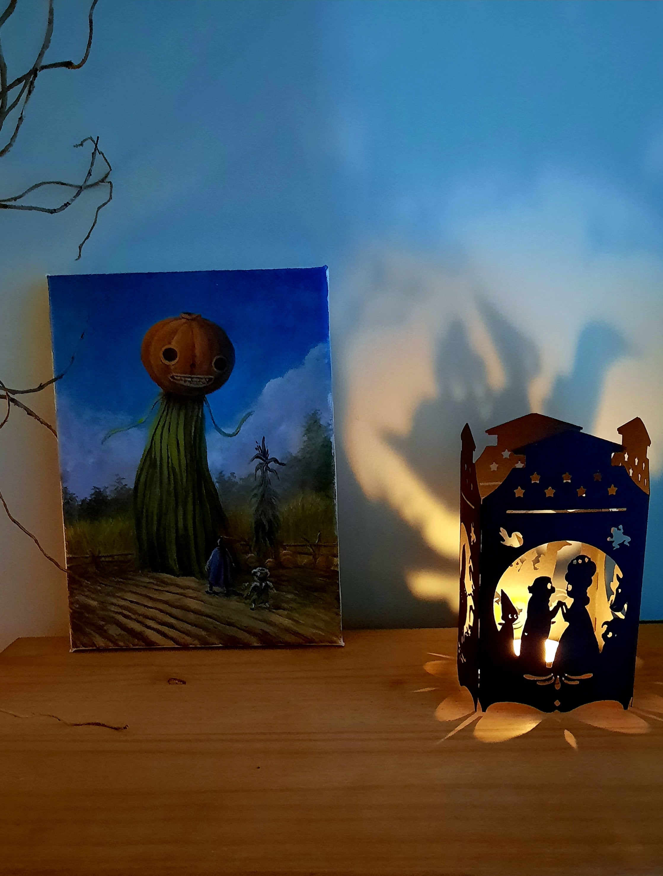 Over the Garden Wall Lantern #2 - Silhouettes - Shadow Play