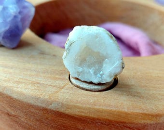 Geode  Celebrationring Ornament / plug - Steker - Birthday ring - fits Grimms - Waldorf - Advent Spiral Decorations Ornaments
