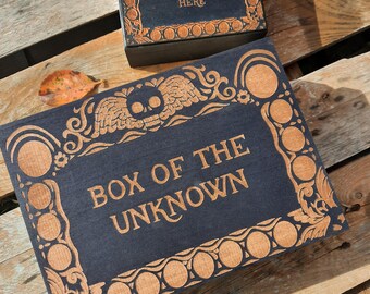 Over the Garden Wall Wooden Box: Engraved OTGW Keepsake, Personalized Option