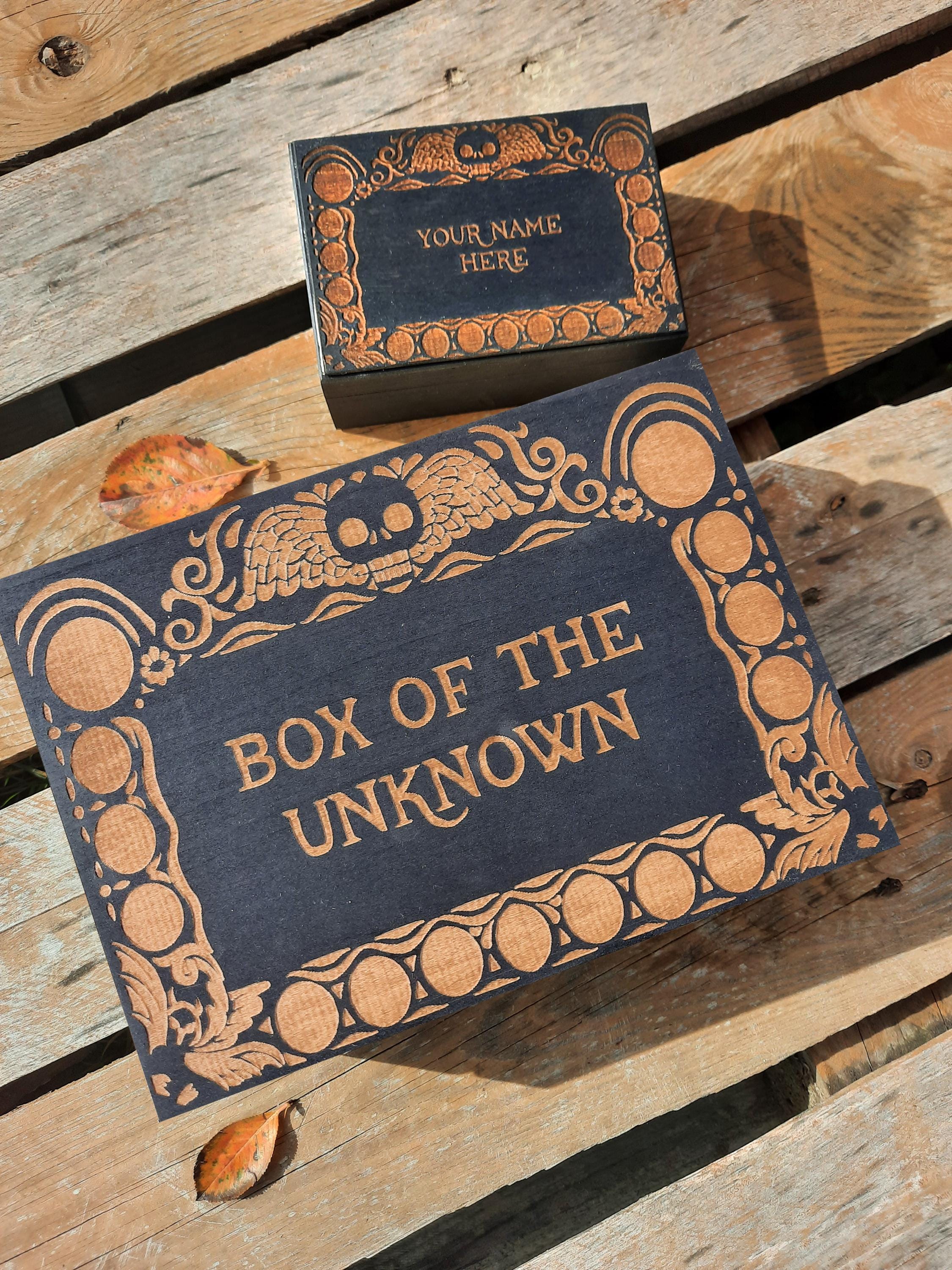 Over the Garden Wall Wooden Box: Engraved OTGW Keepsake, Personalized Option