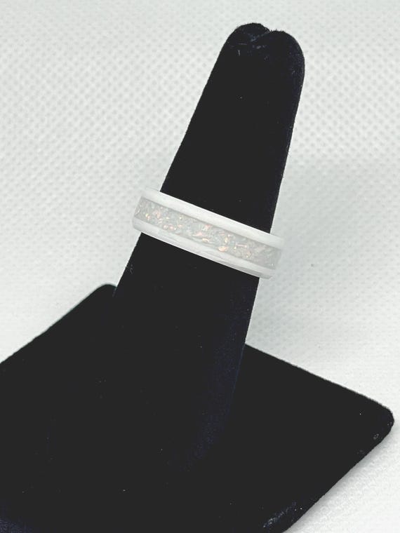BREASTMILK RING ceramic/ opal Ceramic ring