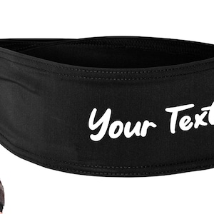 Custom Text, Design, Image Applied Elastic HEADBANDS, Customized Polyester Stretch Headbands