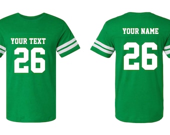 Personalisierbares Football Jersey Tee, Super Bowl Shirt