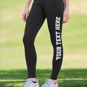 Custom Leggings for Women, Men, and Youths, Matching Leggings for Events, Bridal Party Leggings, Sports Tights