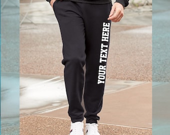 Custom Joggers for Men, Women and Youths, Matching Joggers for Events, Bridal Jogger Sweatpants, Sports Joggers